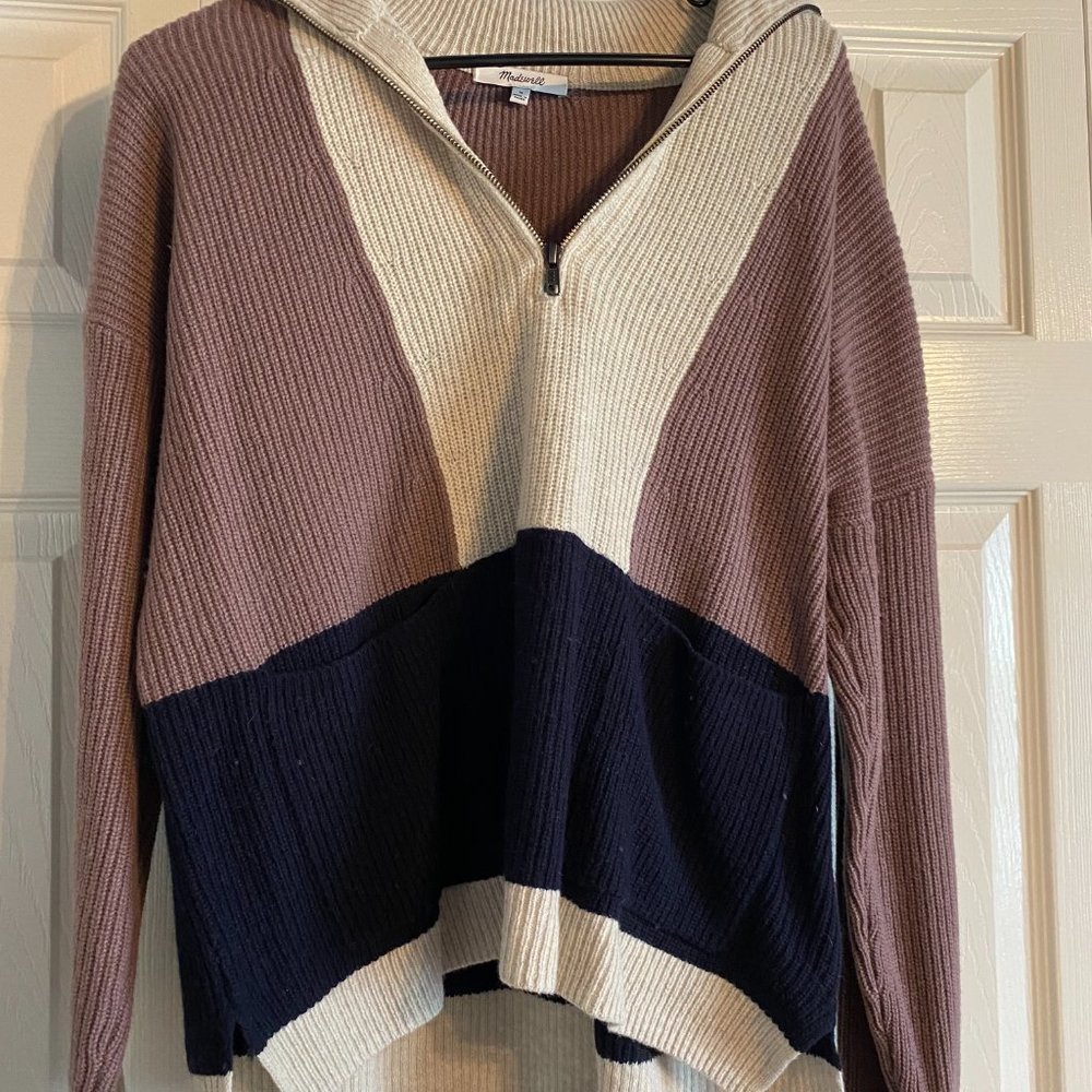 Madewell Zip-Up Sweater
